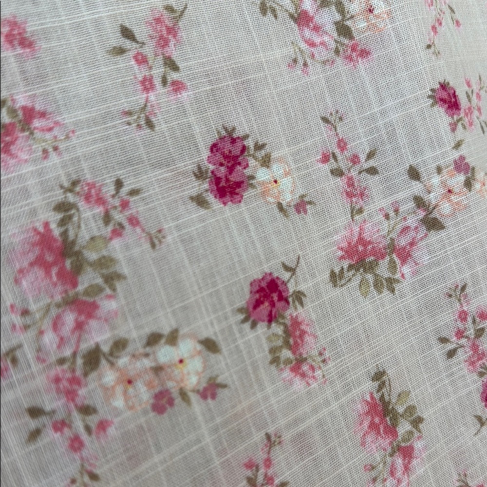 NWT Floral Pink Rose Maxi Skirt size M - Picture 9 of 16